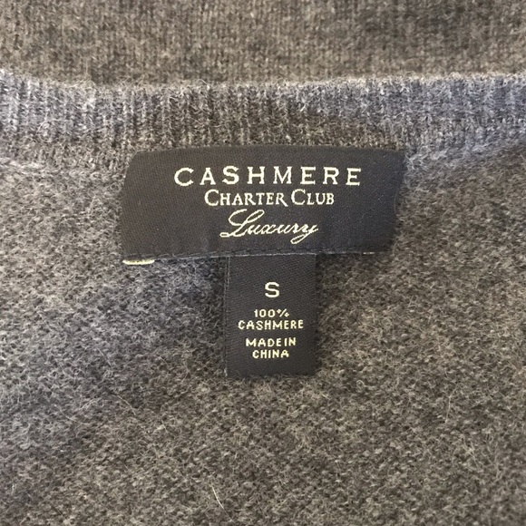 Charter Club cashmere sweater. Only worn once! - Picture 4 of 5